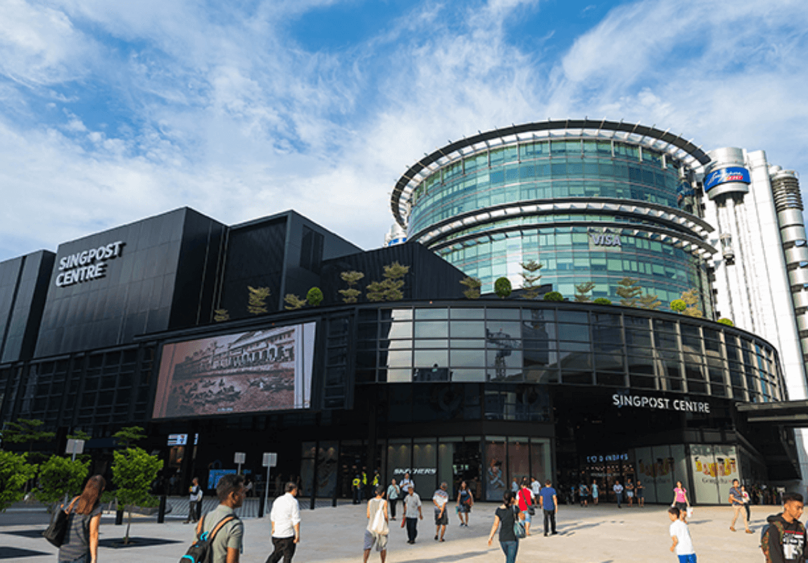 Advertisement Spaces at SingPost Centre Singapore Post